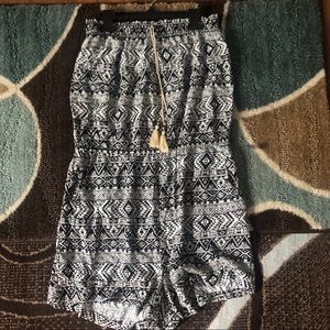 Aztec Patterned Romper